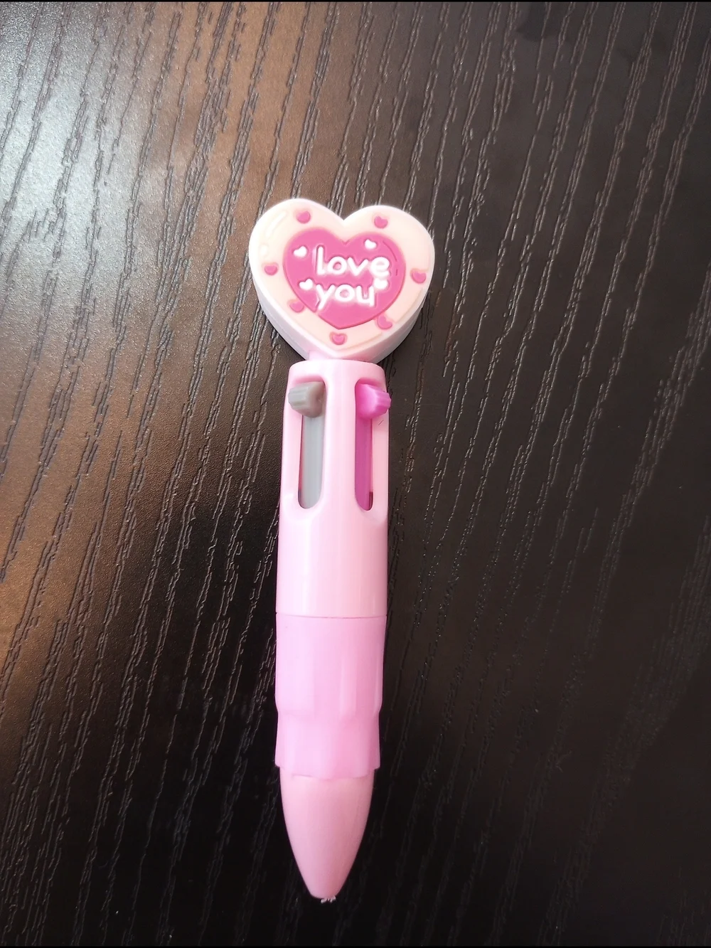 Ballpoint Pink Multi-Color Heart 